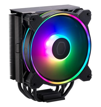 Cooler Master Hyper 212 Halo ARGB CPU Air Cooler (Black)