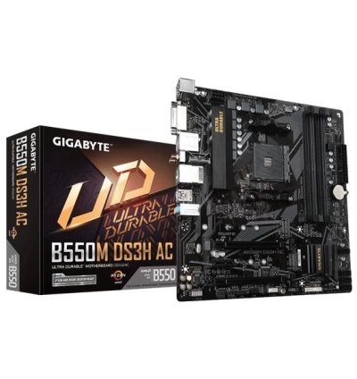 Gigabyte B550M DS3H AC Wi-Fi Gaming Motherboard