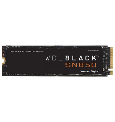Western Digital 1TB SN850 Gen4 M.2 NVMe Black Internal SSD