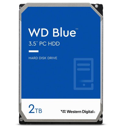 Western Digital 2TB 7200 RPM Blue Desktop HDD