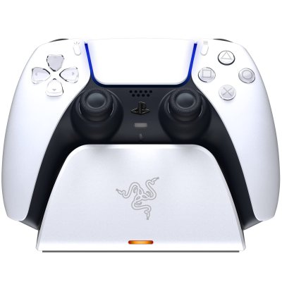 Razer White Quick Charging Stand For PlayStation 5 