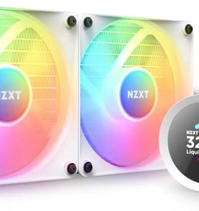 Nzxt Kraken 240 RGB White LCD Display CPU Liquid Cooler