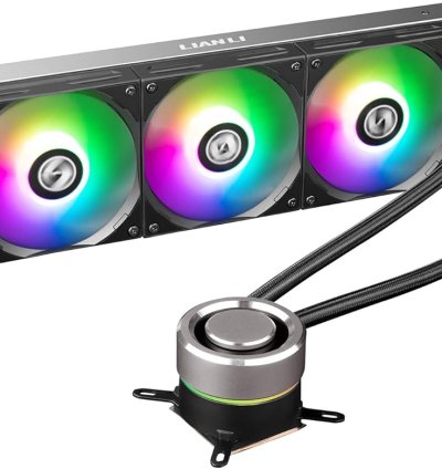 Lian Li Galahad 360 ARGB High Performance CPU Black Liquid Cooler