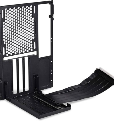 Lian Li O11D-Mini Black Vertical GPU Bracket Kit With 200mm Riser Cable