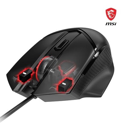MSI Clutch GM20 Elite Gaming Mouse (Black)
