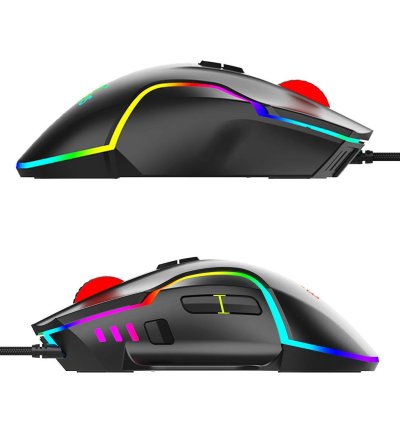 Ant Esports Black GM320 RGB Gaming Mouse