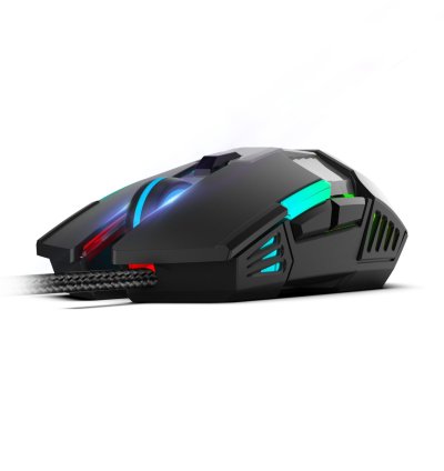 Ant Esports Black GM90 Wired Gaming Mouse with Optical Sensor