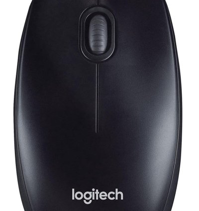 LOGITECH M90 Black Ambidextrous Wired Mouse (Optical Sensor)