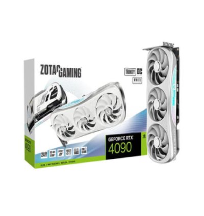 Zotac White RTX 4070 Twin Edge OC Edition 12GB Gaming Graphics Card