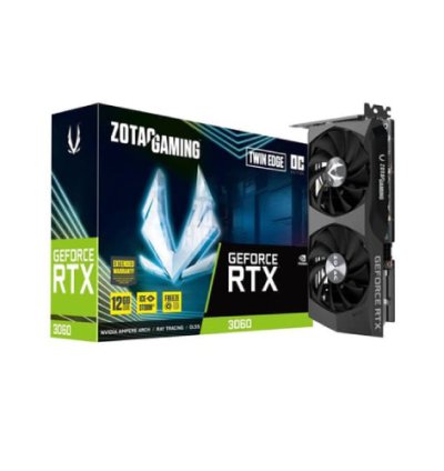 Zotac RTX 3060 12GB Twin Edge Gaming Graphics Card