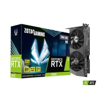 Zotac RTX 3050 Twin Edge OC LHR 8GB Gaming Graphics Card