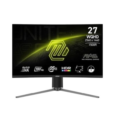 MSI MAG 27CQ6PF 27-Inch High-Performance Curved Gaming Monitor