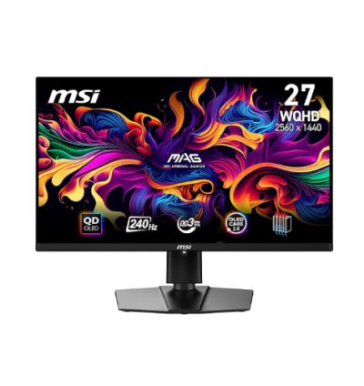 MSI MAG 271QPX QD-OLED E2 27-Inch OLED Display for Gaming and Productivity