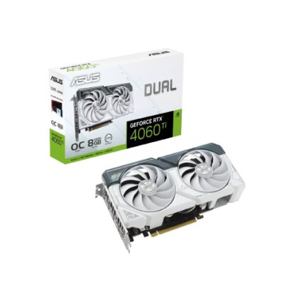 Asus Dual  White OC Edition RTX 4060 Ti 8GB Graphics Card