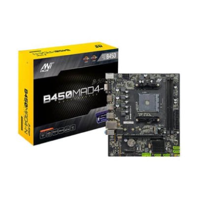 Ant Value B450MAD4-N DDR4 Gaming Motherboard