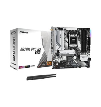 ASRock A620M DDR5 Pro RS WiFi Gaming Motherboard