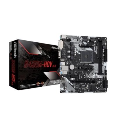 ASRock B450M HDV R4.0 Gaming Motherboard