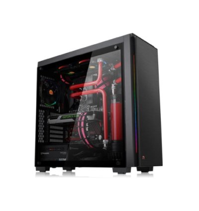Thermaltake VERSA C23 Black Tempered Glass RGB