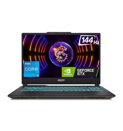 MSI Cyborg 15 A12UDX Notebook PC with Intel Core i5-12450H and 6GB RTX 3050 Graphics