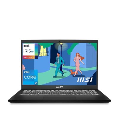 MSI Modern 15 B12MO-1007IN Notebook PC – Intel i5-1235U with Intel Iris Xe GPU