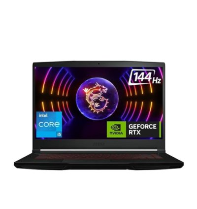 MSI Thin GF63 12UDX Notebook PC with Intel Core i5-12450H and 6GB RTX 3050 Graphics