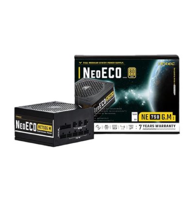 Antec NE750G M 750 Watt 80 Plus Gold SMPS Modular Power Supply