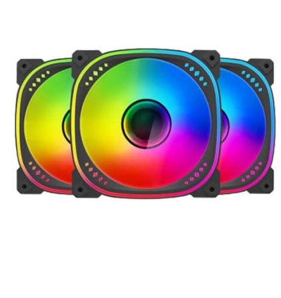 Ant Esports Triple Pack Spectraflow ARGB Black Case Fan