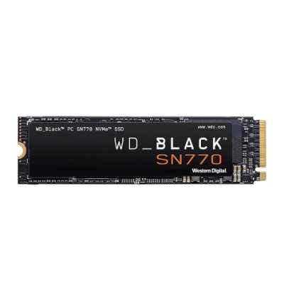 Western Digital 1TB SN770  M.2 NVMe Gen4 Black Internal SSD