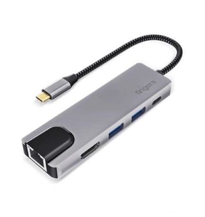 Fingers UltimoDock 5-in-1 Type-C USB Hub