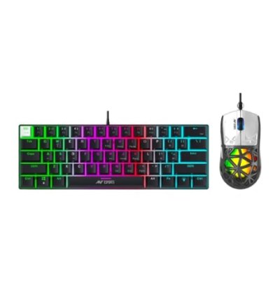ANT ESPORTS Thunder 10 RGB Keyboard and Mouse Combo with Brown Switches