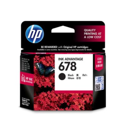 HP 678 Ink Cartridge (Black)