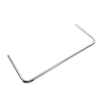 Bykski 500mm/200mm Pre-Bent Double Metal Rigid Tubing 14mm ID x 16mm OD - Chrome Plated Copper (B-PPCTP500X200-16)