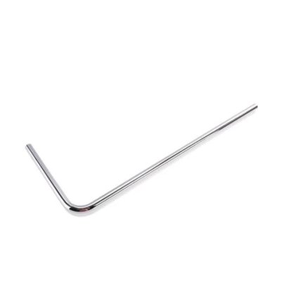 Bykski 500mm/200mm Pre-Bent Metal Rigid Tubing 14mm ID x 16mm OD - Chrome Plated Copper (B-PP7TP500X200-16)