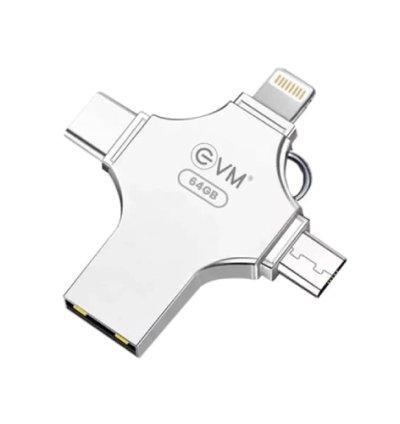 EVM EnStore 4 In 1 OTG 64GB USB 3.0 Type C Pen Drive