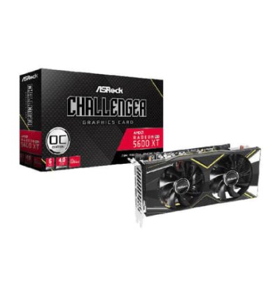ASRock Challenger D OC 6GB RX 5600 XT Graphics Card