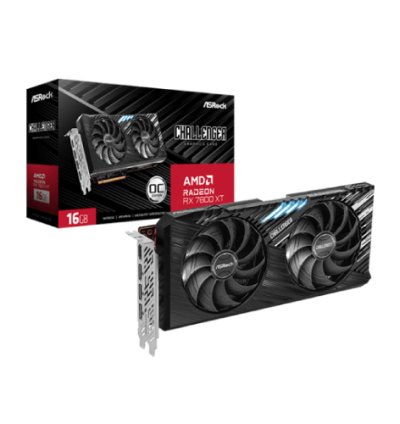 ASRock Challenger OC 16GB RX 7800 XT Graphics Card