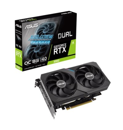 Asus Dual 8GB Gaming RTX 3060 OC Edition Graphics Card