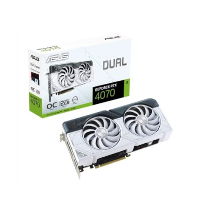 Asus Dual Super White OC 12GB RTX 4070 Gaming Graphics Card