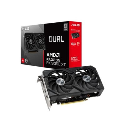 ASUS Dual RX 9060 XT 8GB GDDR6 Graphics Card