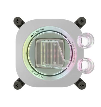 CORSAIR iCUE LINK XC7 RGB ELITE CPU Water Block (LGA 1700, AM5, AM4) – White