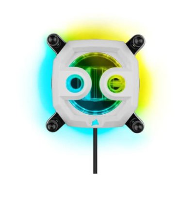 CORSAIR Hydro X Series XC7 RGB PRO CPU Water Block (1700/1200/AM5/AM4) - White