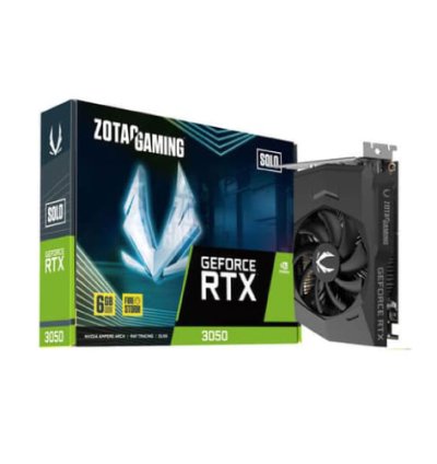 Zotac Gaming RTX 6GB Solo 3050 Graphics Card