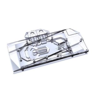 Bykski ARGB GPU Water Block with Backplate – Premium Clear Acrylic for Gigabyte Aorus RTX 3080/3090 Xtreme (N-GV3090AORUSXE-X)