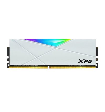 Adata White Spectrix  XPG D50 RGB 16GB (16GBx1) DDR4 3200MHz memory module