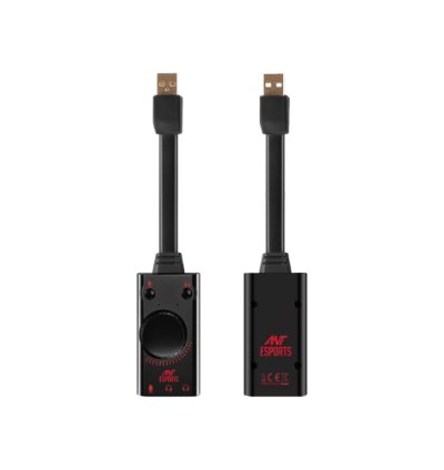 Ant Esports Black  7.1 USB Sound Card