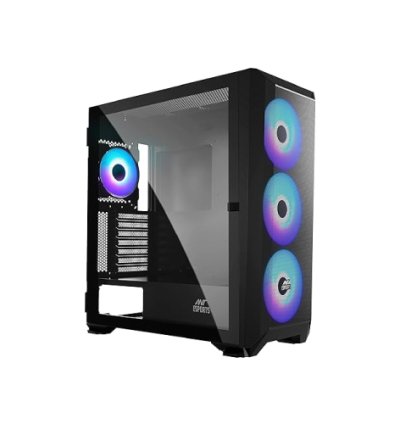 Ant Esports Black 711 (E-ATX) Air Mesh ARGB Mid Tower Case