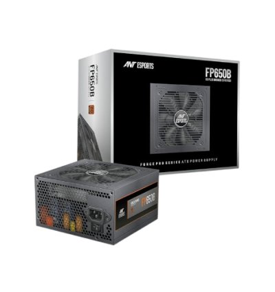 Ant Esports SMPS - 650 Watt 80 FP650B Plus Bronze Certification PSU With Active PFC