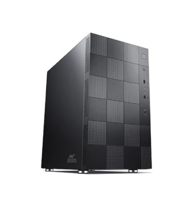 Ant Esports Black Elite  (M-ATX) 1000 PS Mini Tower Case