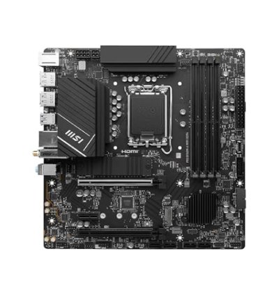 MSI Pro B760M-A WIFI DDR4 Motherboard