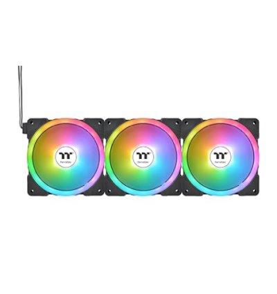 Thermaltake Swafan EX12 ARGB Sync Black Triple Pack Cabinet Fan